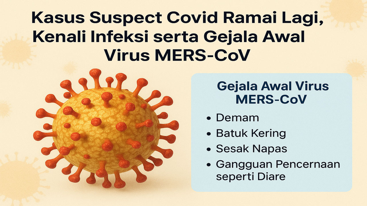 Kasus Suspect Covid Ramai lagi, Kenali Gejala Awal Infeksi Virus MERS-CoV